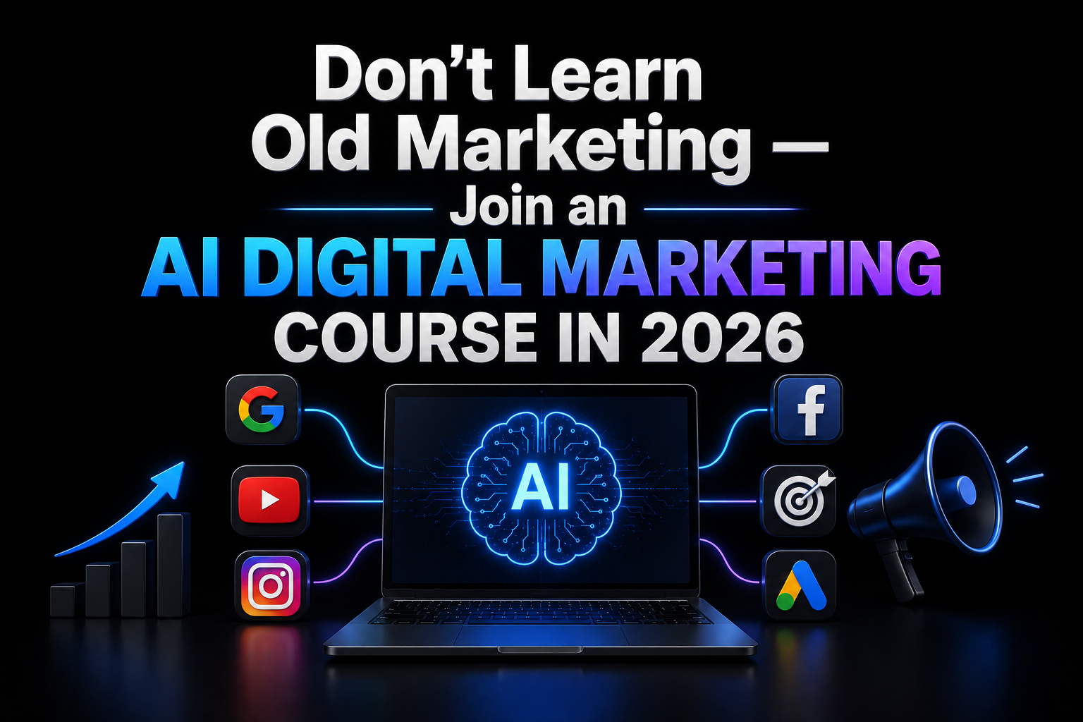 Don’t Learn Old Marketing — Join an AI Digital Marketing Course in 2026